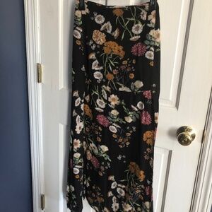 Summer maxi skirt with side slits